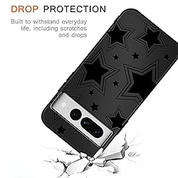 lioscre Cute Cool Star Phone Case for Google Pixel