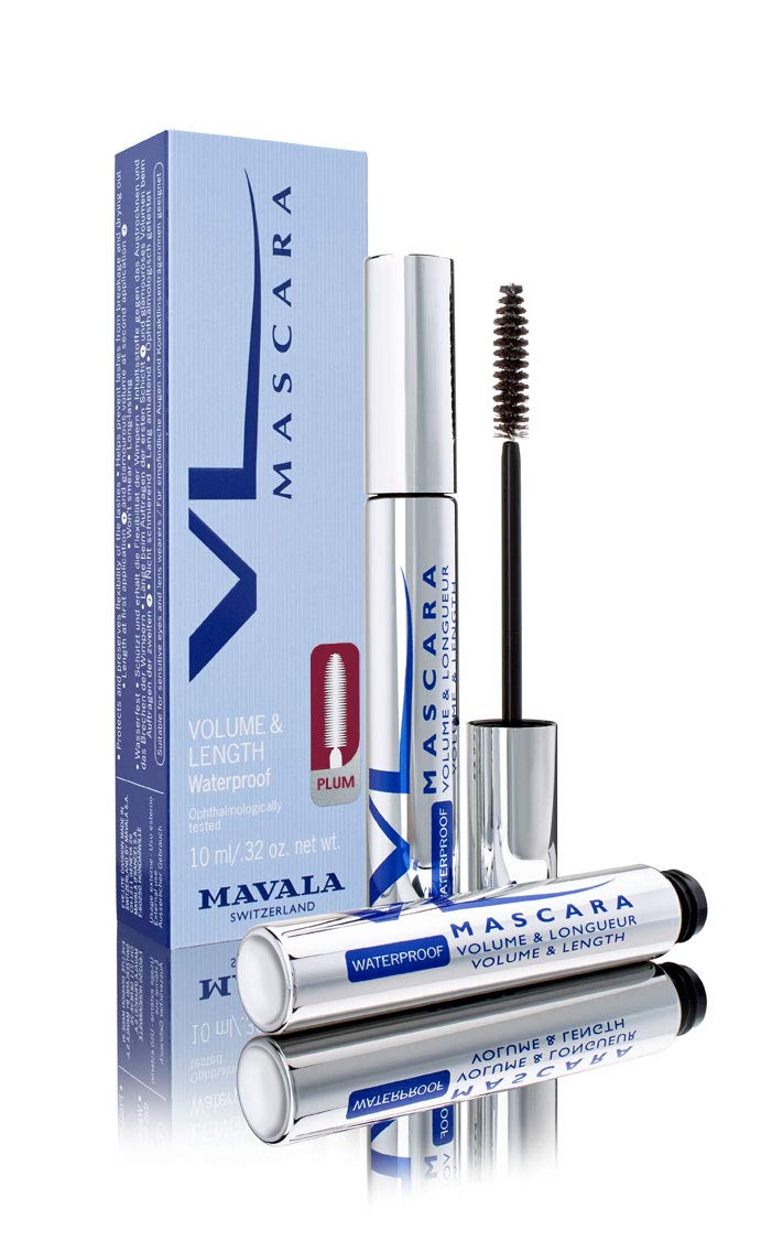 Mavala Volume and Length Waterproof Mascara, Plum