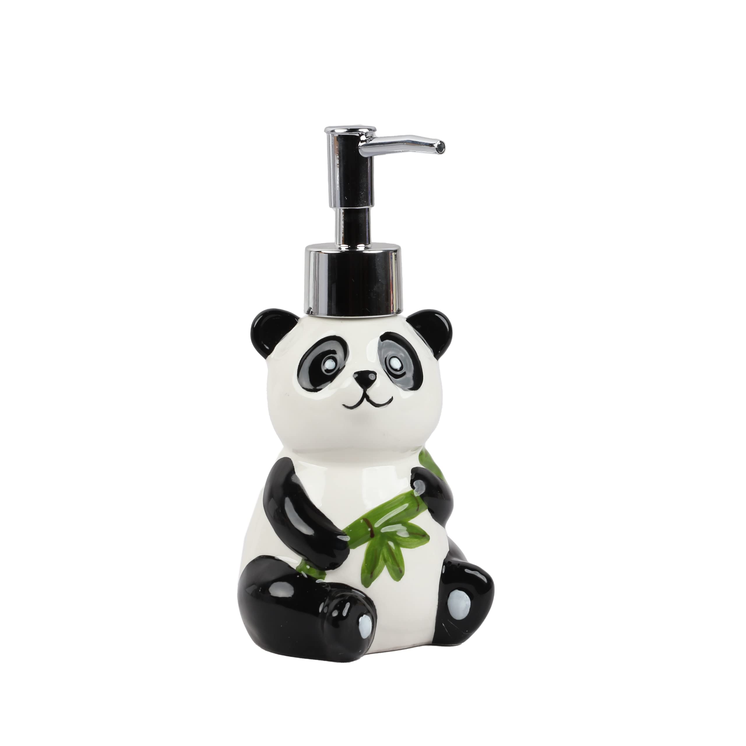 Servette Home Panda Soap Dispenser with Pump for Bathroom or Kitchen Sink — image 1