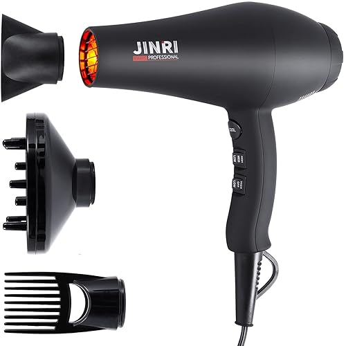 Infrared Hair Dryer, Professional Salon Negative Ionic Blow Dryers