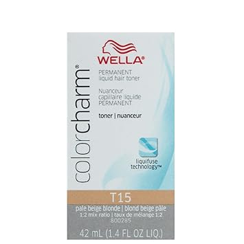 Buy Toner T15 Pale Beige Blond By Wella Online At Low Prices In