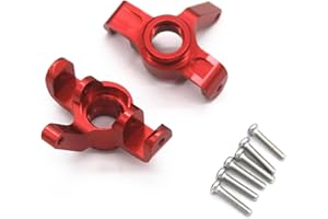 Fyfracing Metal Front Steering Arms for Hyper Go H14bm ，Replacement Accessories for Mjx 14210 14209,1/14 Brushless Rc Cars Aluminum Upgrade Spare Part