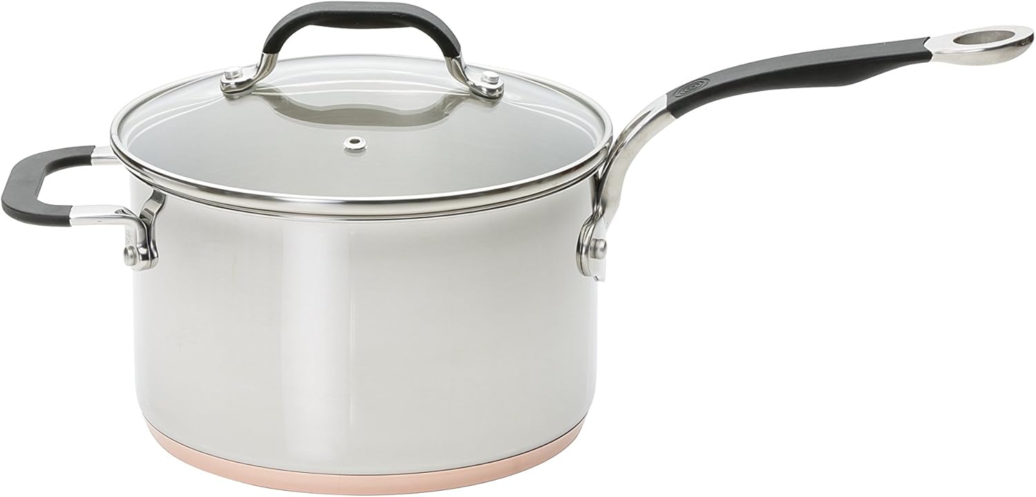 Copper Base 20 cm Saucepan by Proware 
