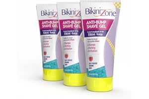 Bikini Zone Anti-Bump Shave Gel for Sensitive Areas, 5 Oz, 3 Pack