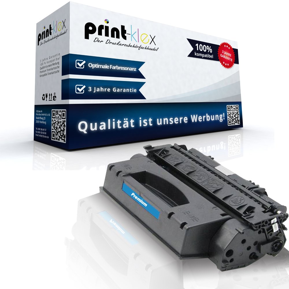 Print-Klex Compatible Laser Toner Cartridge for HP LaserJet Pro 401 Series Black BK K Office Plus Series CF280 A