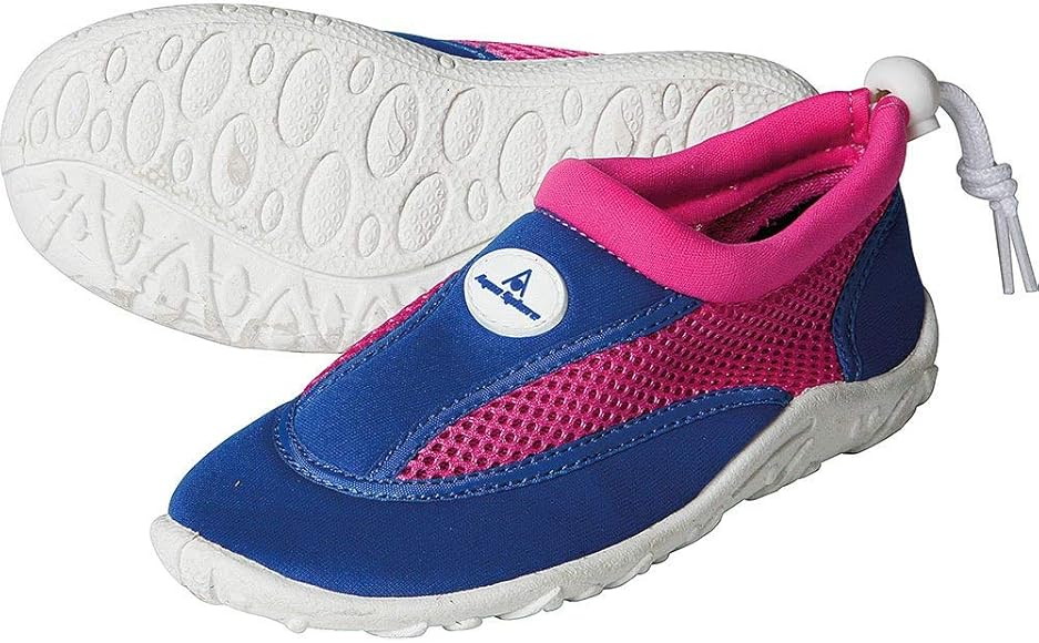 royal blue and pink shoes