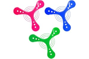 Kipp Brothers 6 Inch Mini Boomerang Plastic Flyer Toys - Pack of 12