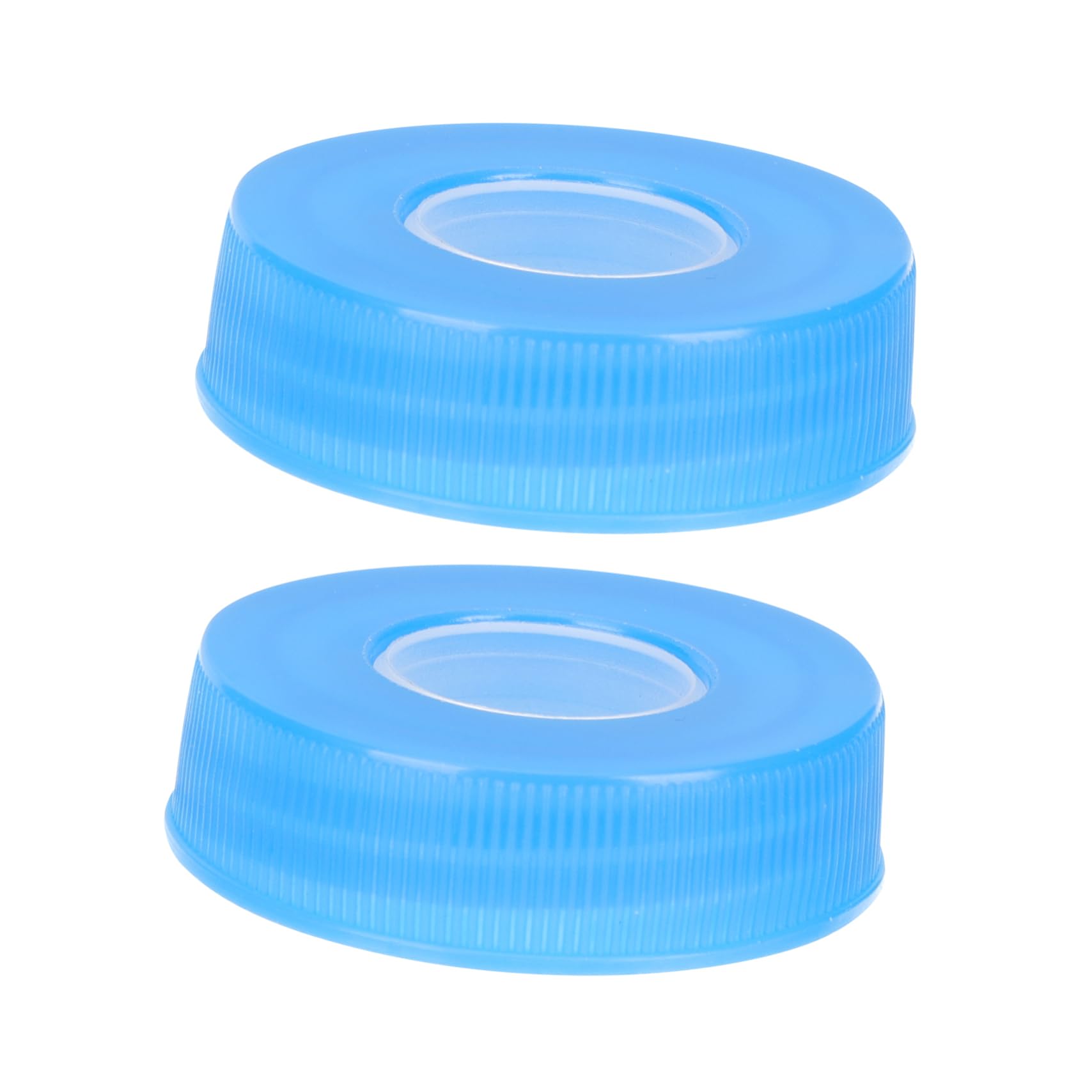 2Pcs Leakproof Water Jug Caps for 5L Dispenser Bottles Mini Drinking Water Bottle Lids with No Spill Design Easy to Replace Convenient for Home Use