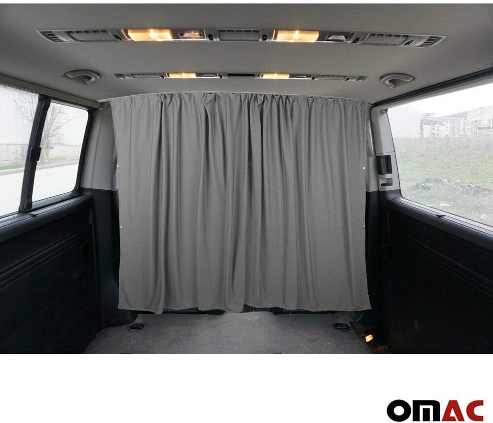 OMAC Van Cab Divider Curtains Campervan Sunshade Blinds Kit