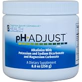 pH Adjust Alkalinizing Formula | Alkalinize with Potassium and Sodium Bicarbonate and Magnesium Carbonate | Rapidly Balances pH Levels | Tastes Good | Easy-to-Use Fine Powder | 250 GM