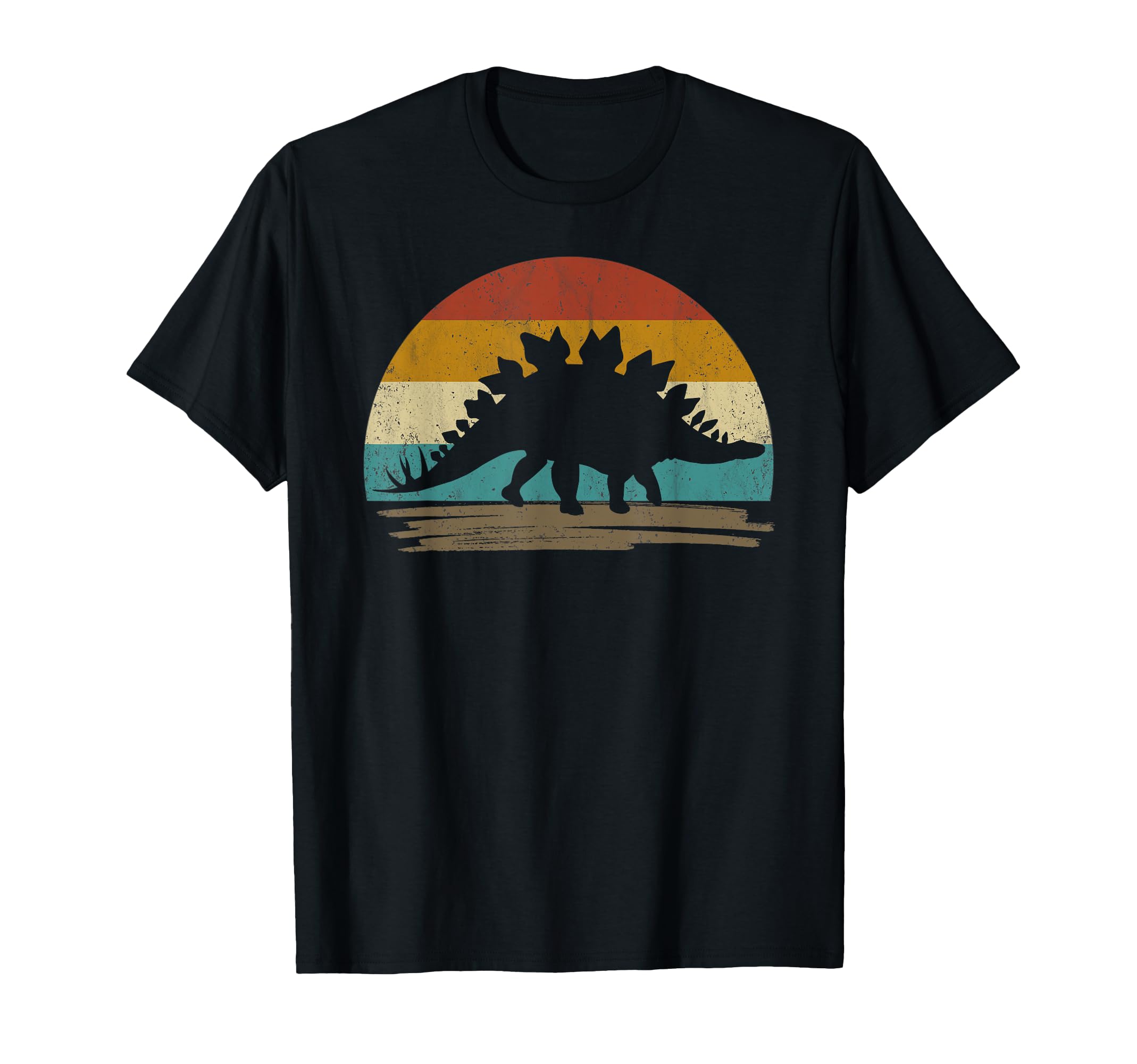 Stegosaurus dinosaur decoration retro vintage T-Shirt