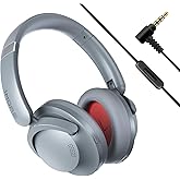 1MORE SonoFlow Pro HQ51 Active Noise Cancelling Headphones, -45dB QuietMax ANC, 40mm DLC Driver, Hi-Res Wireless/Wired, 65H Long ANC Playtime, LDAC Bluetooth, Comfort Soft Over-Ear Headphones with Mic