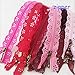 random color 5pcs/lot 53cm zippers lace nylon finish zipper for sewing wedding dress etc DIY