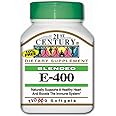 21st Century E 400 I.U. Blended Softgels, 110-Count
