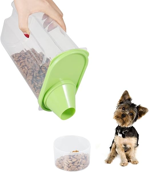 Petacc Conteneur Croquettes Chat Chien Portable Boite Hermetique Croquettes Chien Chat 1l Amazon Fr Animalerie