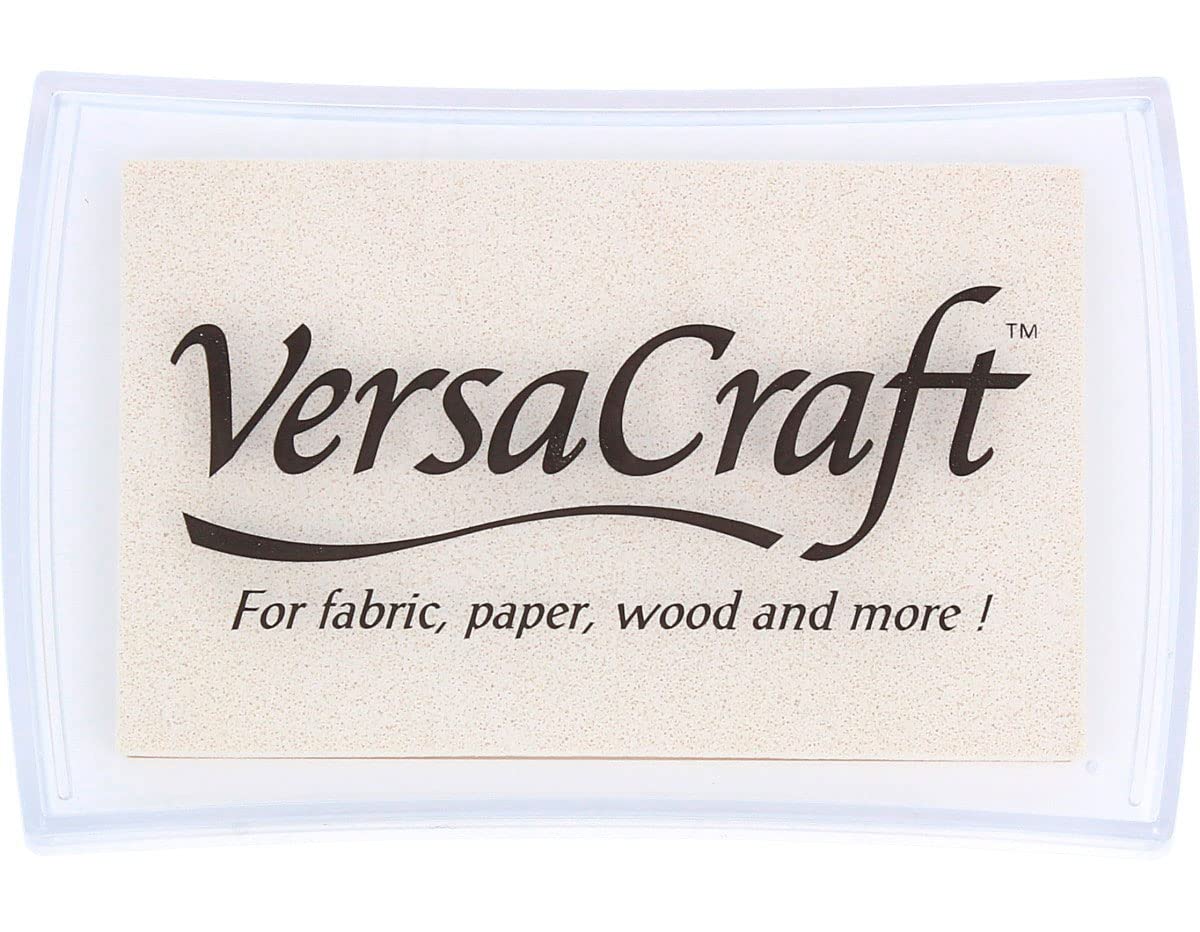 Versacraft Ink Pads Tsukineko Crafting Pigment Ink Pad, White