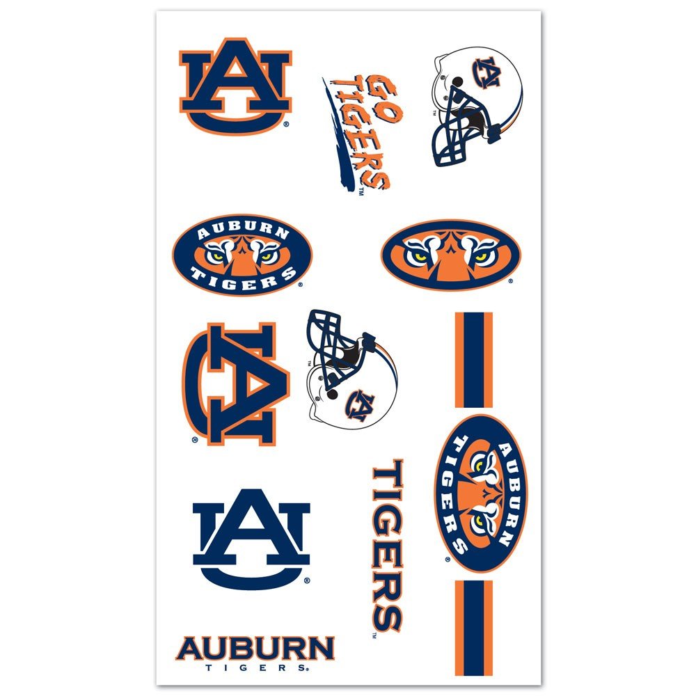 WinCraft Auburn Tigers Official NCAA Temporary Tattoos by 143082
