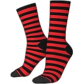 Nezweld Cute Novelty Crew Socks, Funny Athletic Crazy Dress Socks Gift For Men Women