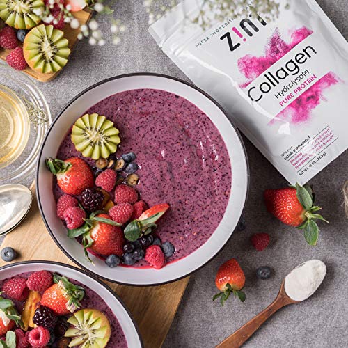 Zint Collagen Peptides Powder (32 oz): Paleo-Friendly, Keto-Certified, Grass-Fed Hydrolyzed Collagen Protein Supplement - Unflavored, Non GMO - Image 3