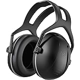 Noise Cancelling Ear Muffs, Industrial Noise Cancelling Headphones for Adult, Foldable Shooting Earmuffs with Adjustable Head