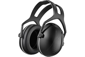 Noise Cancelling Ear Muffs, Industrial Noise Cancelling Headphones for Adult, Foldable Shooting Earmuffs with Adjustable Head