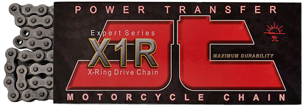 JT Chain JTC530X1R098RL (530 Series) Black Steel 98 Link Heavy Duty X-Ring Chain with Connecting Link Image