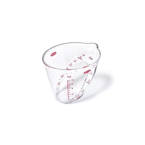 OXO Good Grips Mini-Messbecher mit schräger Skala, 60 ml
