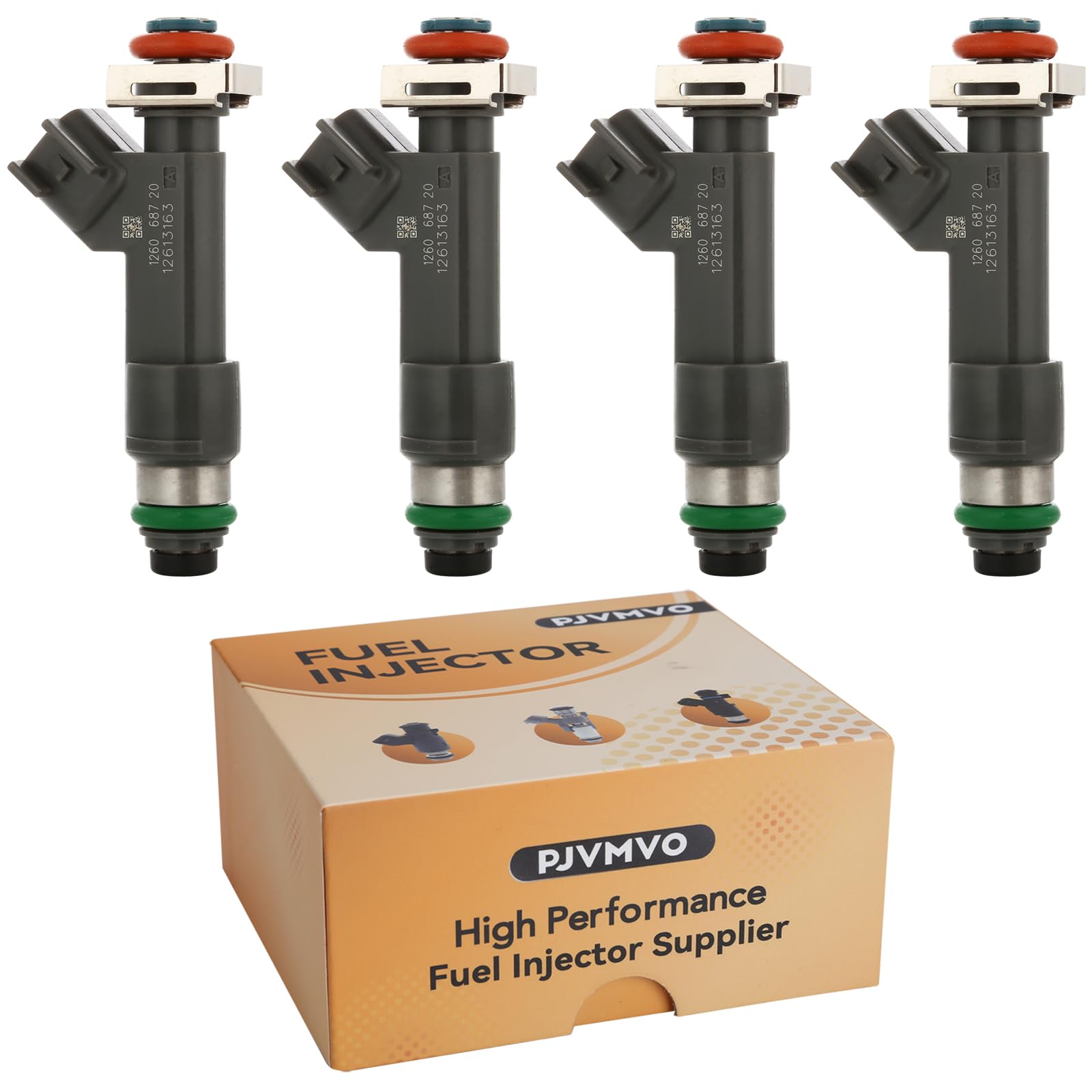 Photo 1 of 12613163 Fuel Injectors,Compatible with/Chevy 2.4 Malibu HHR 2009-2012,Compatible with/Pontiac 2010 G6 2.4L |12 Holes| |Set of 4|