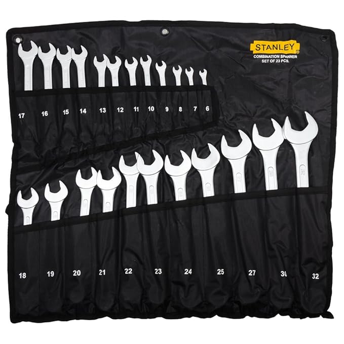 Stanley 70965E Combination Spanner Set (23Pieces) Amazon.in Home
