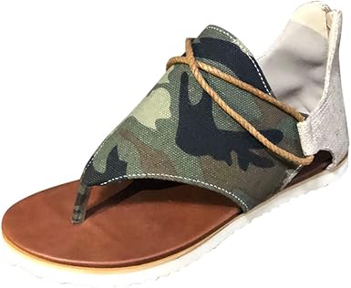 camo flip flops womens