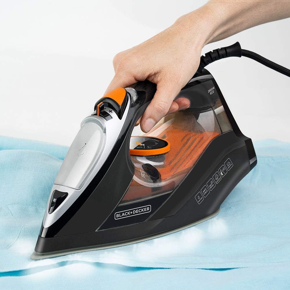 Black+Decker BXIR2601E Plancha, 2600 W, Plástico, Negro: Amazon.es ...