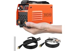 FEIFANKE 140A Stick Welder 110V, Small Mini Portable Welding Machine, 2 IN 1 ARC/Lift TIG Welder with IGBT Hot Start ARC Force Anti-Stick 5PCS Welding Rods, Best for Beginner