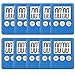 10 Pack Small Digital Kitchen Timer Magnetic Countdown Up Minute Second Timer