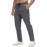 Zoofly Men's Sweatpants Athletic Pants Breathable Quick Dry Water Resistant Jogger Track Pants Workout Hiking Pants
