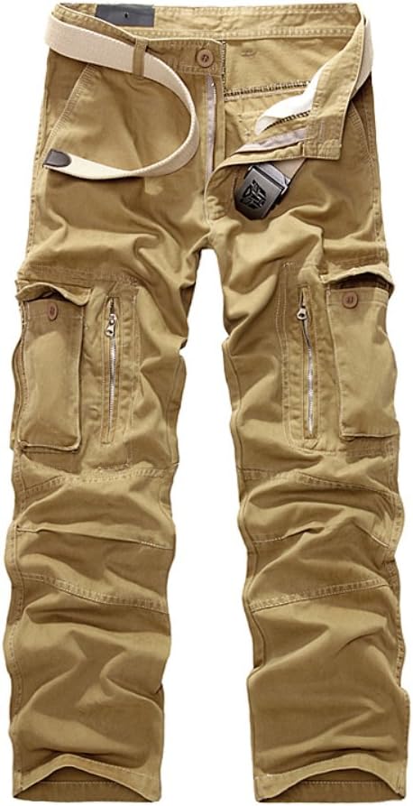Osmyzcp Men's Wild Cargo Pants Work Trousers