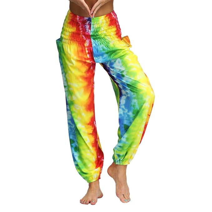 Darringls Pantalones Yoga Mujeres, bonzaai pantalones harem ...