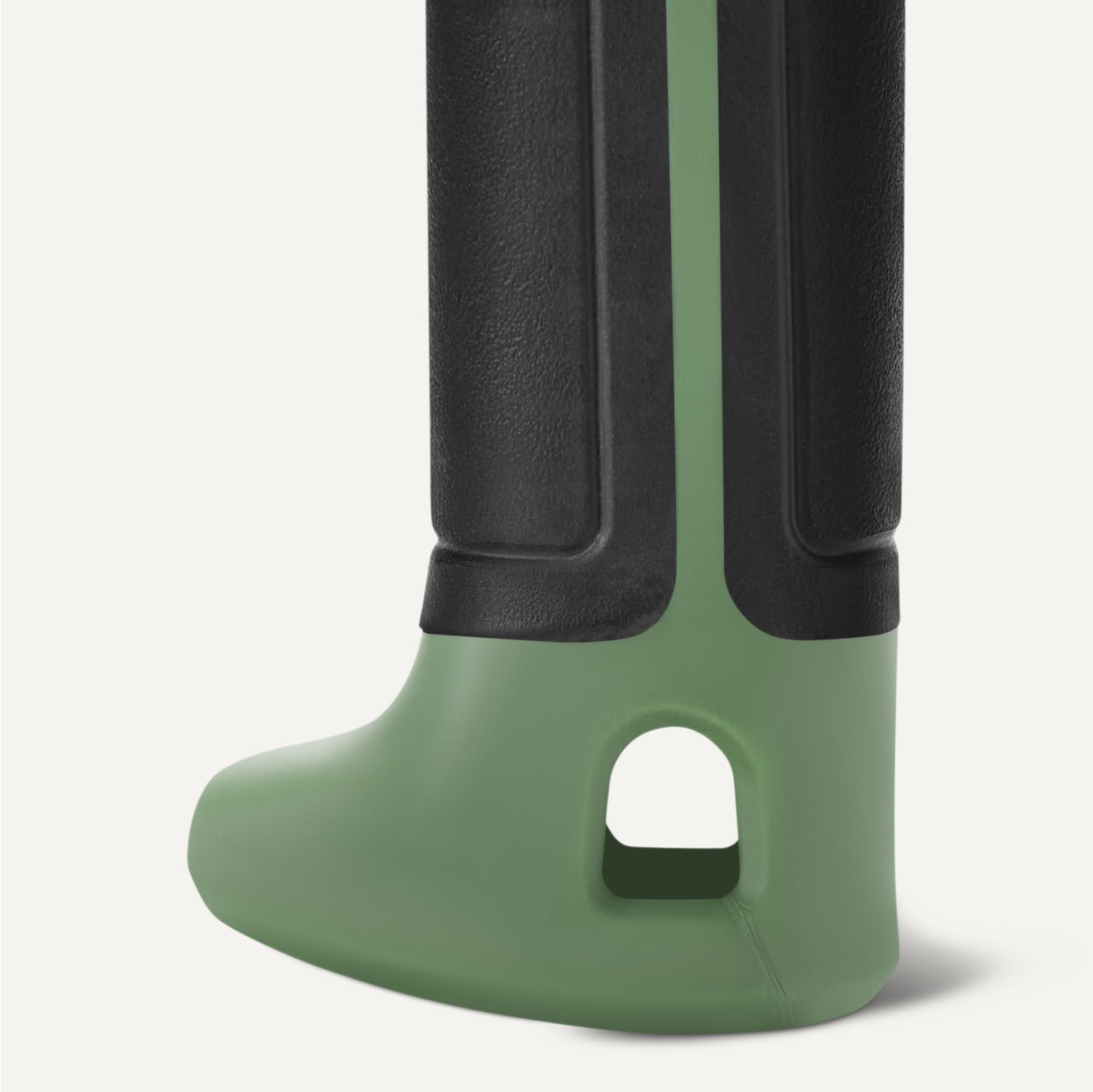 Amazon Basics Spaltaxt zum Hacken von Holz, 15 × 5.5 × 1.1 inches (L × B × H), Olivgrün, schwarz, 1er-Pack 4