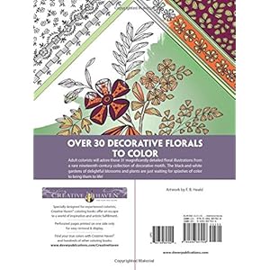 Creative Haven Floral Inspirations Coloring Book (Adult Coloring)