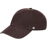 '47 Blank Classic Clean Up Cap, Adjustable Plain Baseball Hat for Men and Women – Brown