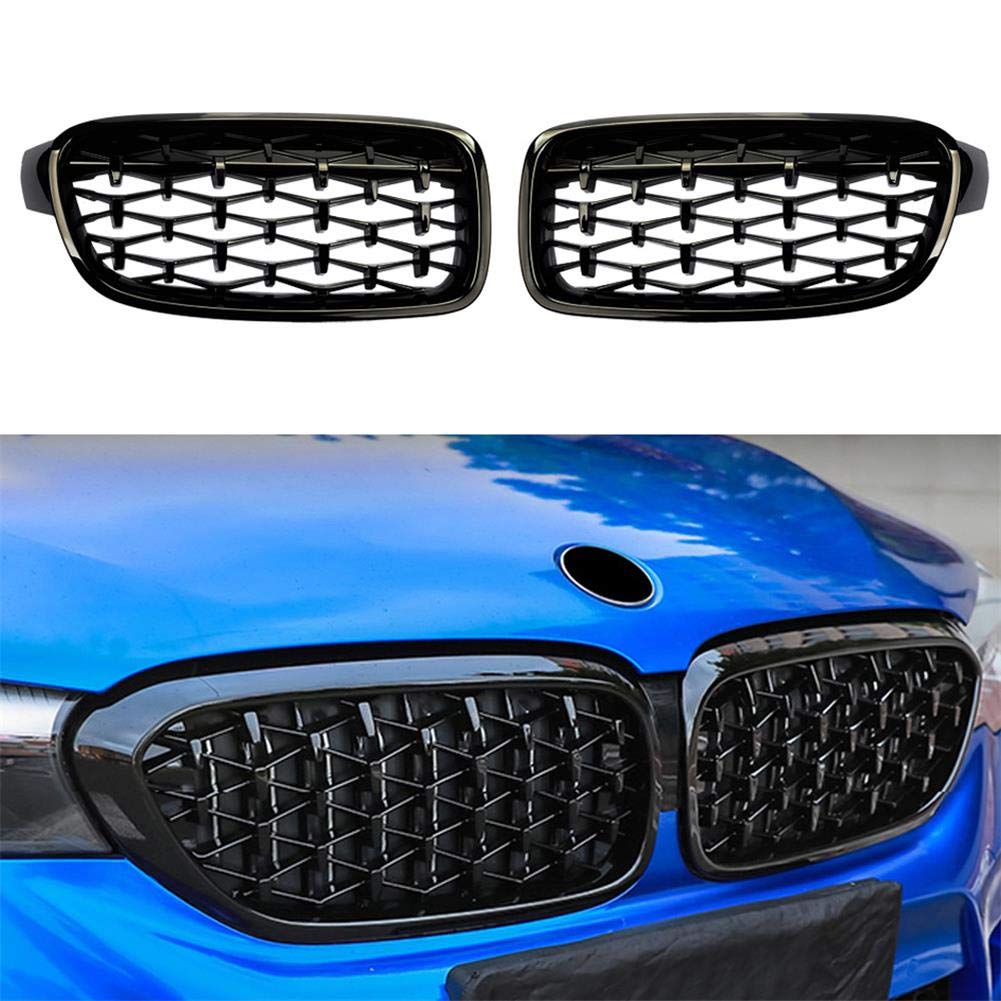Pair Front Kindey Bumper Grille Grill For F30 F31 2012-2018 3 Series 318d 320d 330d 320i 328i 335i