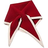 Keridean Women Winter Pashmina Triangle Scarf Shawl Wraps Knit Scarves Warm Cardigan Shoulder Top Wool Cold Weather Wraps