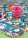 Mad Hatter Tea Party Plastic Tablecloth, 84