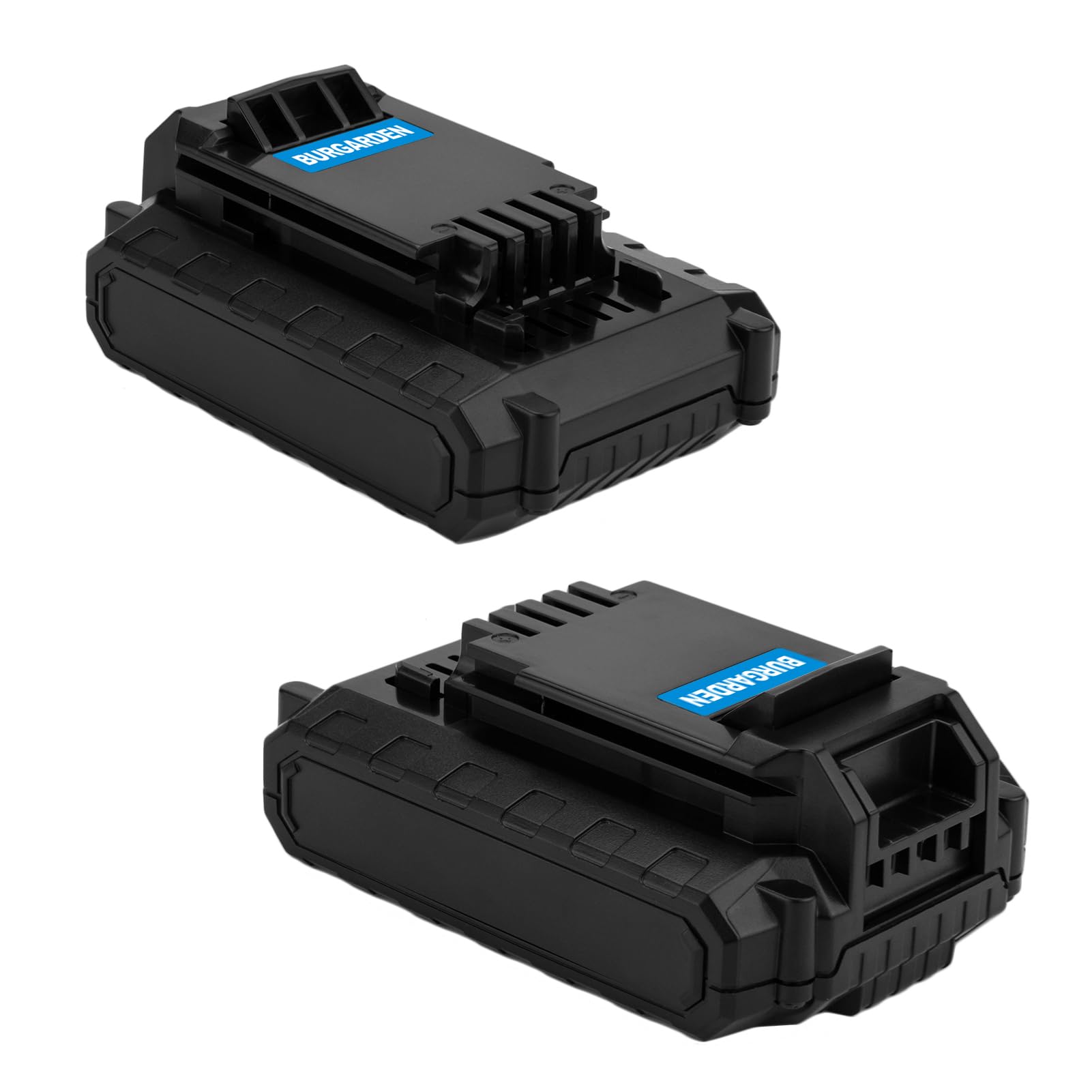 Photo 1 of BURGARDEN 2Pack 3500mAh 20VMax Li-ion Replacement Battery for Porter Cable PCC680L PCC681L PCC682L PCC685L PCC660B PCC790B Cordless Tool Battery Packs