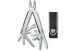 Victorinox Swiss Tool X 26 Function Swiss Army Multitool with Nylon Belt Pouch