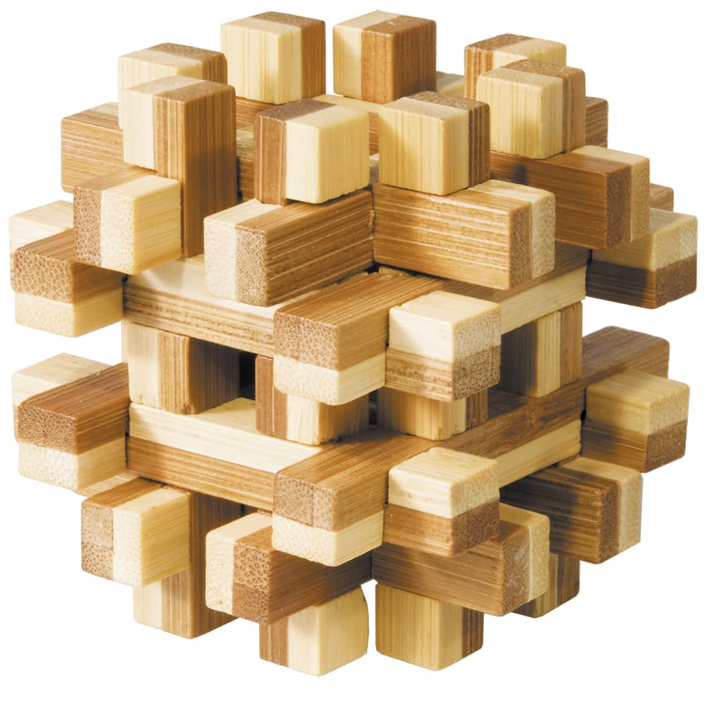 Fridolin 17493 "Magic Blocks Bamboo Puzzle