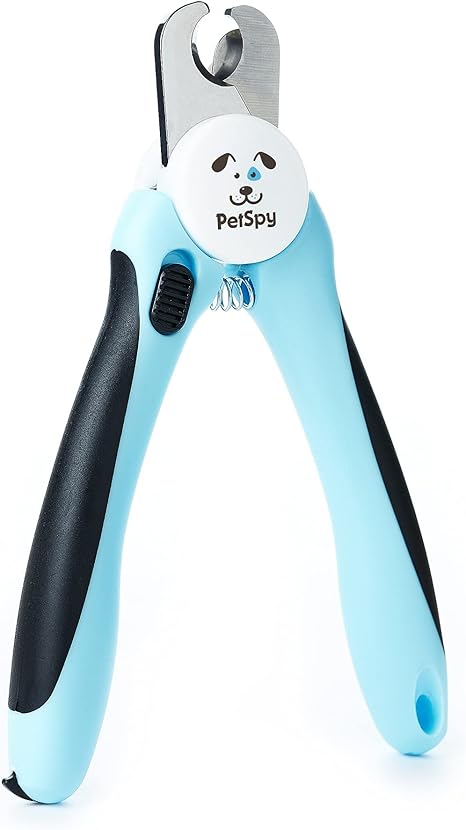 Amazon Com Petspy Best Dog Nail Clippers And Trimmer With Quick Sensor Razor Sharp Blades Safety Guard To Avoid Overcutting Free Nail File Start Professional Safe Pet Grooming At Home