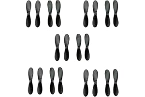 Skrnrhrery Mini Propeller for Small and Medium UAV Quadcopters - Nylon Center Shaft 0.8/1.0mm, Blade Length 46/42/37mm, AB Po