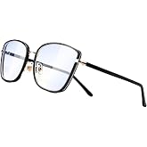 DOERAYMI Blue Light Glasses-Fashion Square Eyeglasses | Anti UV Ray &amp; Blue Light Glasses for Woman/Men