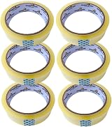 Homebay 6 Pack Clear Packing Tape 24mm x 40m Extra Long Strong Adhesive view 1