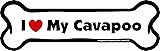 Imagine This Company I Love My Breed Bone Shaped
